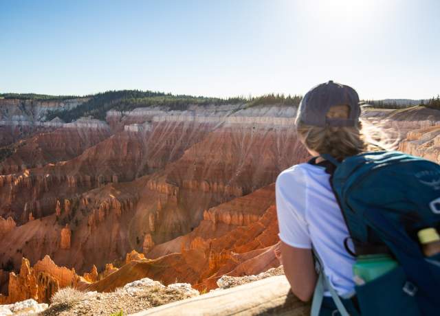 Overlook from South Rim Trail at Cedar Breaks