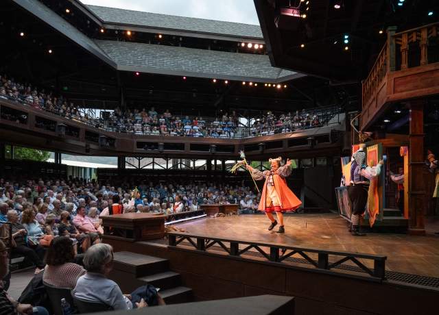 Utah Shakespeare Festival outdoor theatre