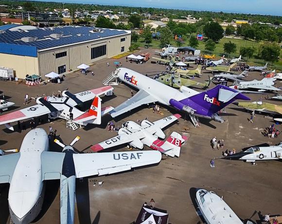 Aerospace Museum of California's Outdoor Air Park