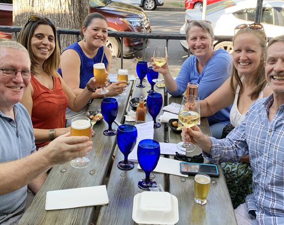Great food and drink pairings at Alaro Brewery