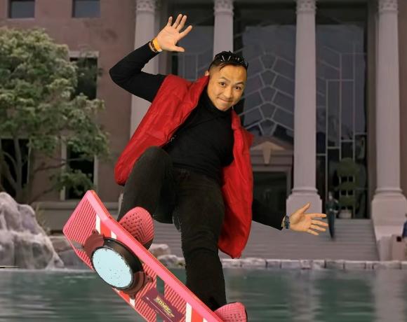 Back to the Future Hoverboard Activation