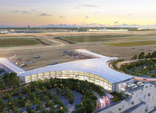 The New Louis Armstrong International Airport (Rendering)