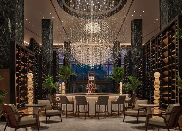 Chandelier Bar at Four Seasons Hotel New Orleans