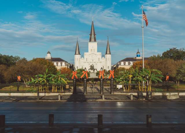 Jackson Square - Christmas Decorations
