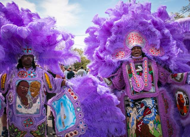 Mardi Gras Indians Super Sunday