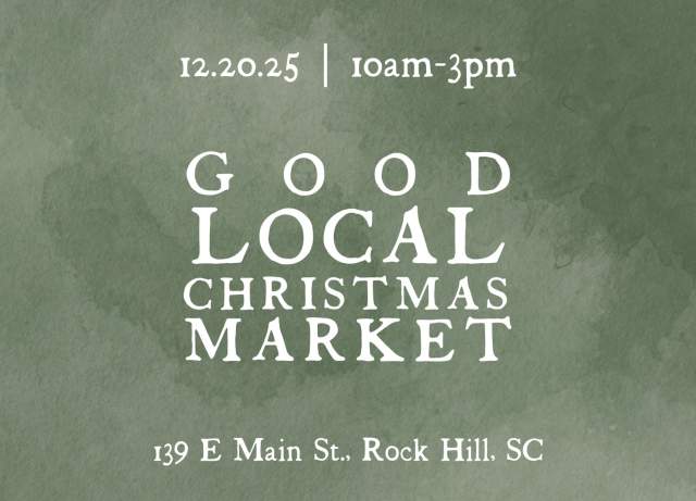Good Local Christmas Market at Rock Hill Coffee