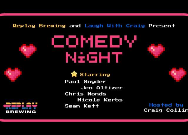 Comedy Night returns to Replay Brewing