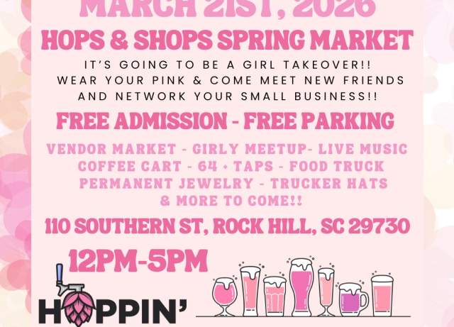 Hops & Shops Spring Market