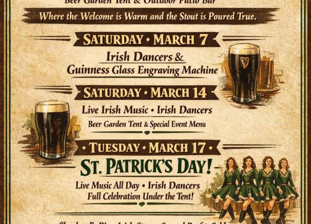 Saint Patrick’s at The Journeyman Tavern
