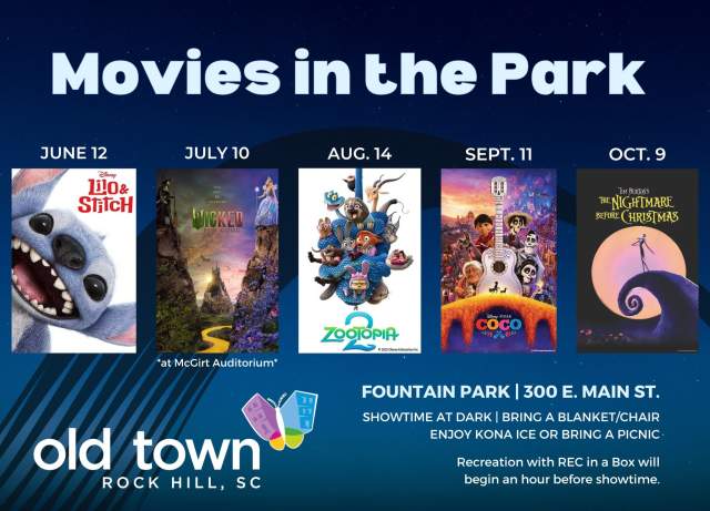 Movies in the Park at Fountain Park