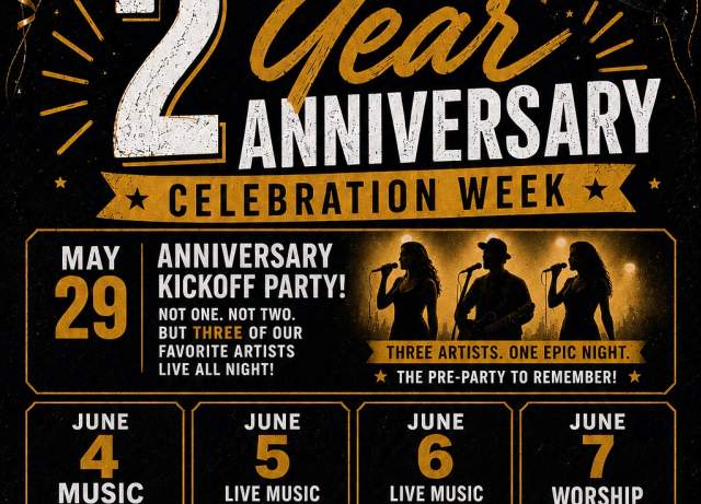 Bull Pin Sports & Arcade Bar 2 Year Party