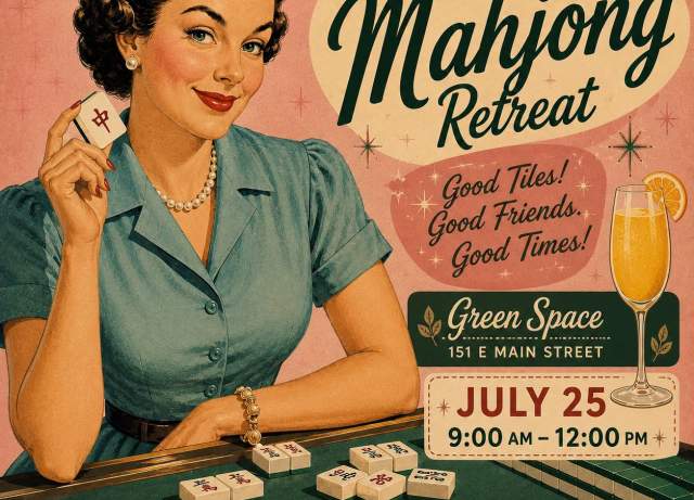 Mahjong Retreat at Green Space