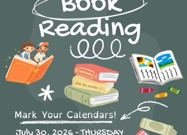 Last summer Book Reading
