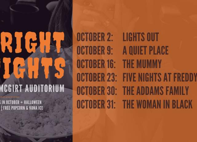 Fright Nights at McGirt Auditorium