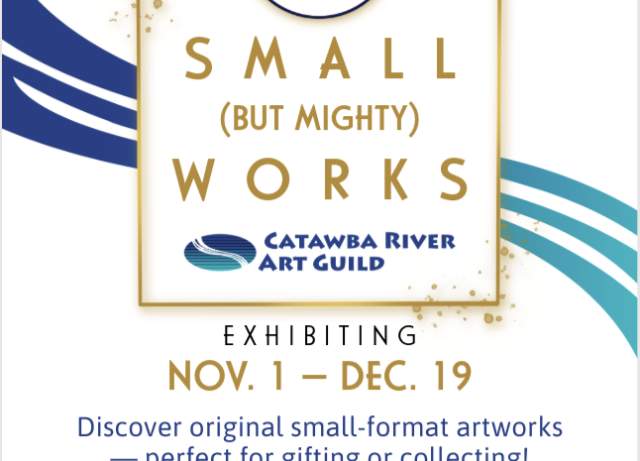 Small (but Mighty) Works &#8211; Art Exhibit
