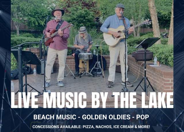 Ebenezer Park's Live Music by the Lake - The DTs Trio Band