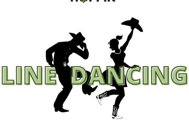 Line Dancing at Hoppin'