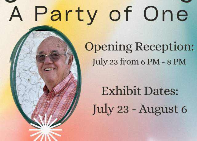 Gallery 120 Presents "Johnny Wine: A Party of One"