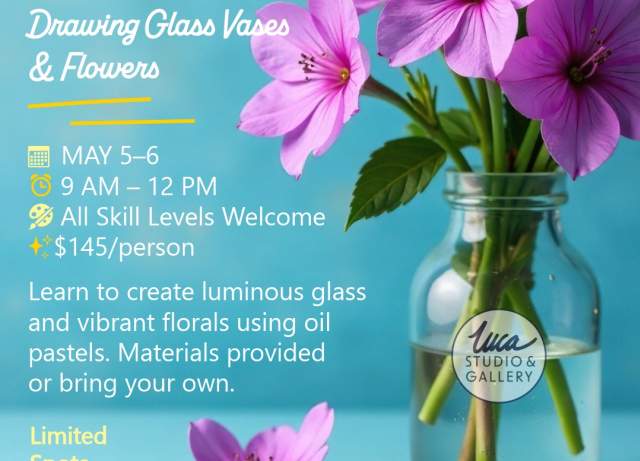 Oil Pastel Florals Workshop