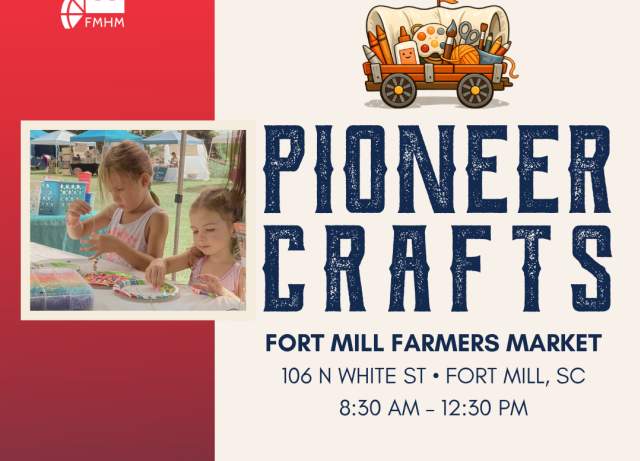 Pioneer Crafts with FMHM