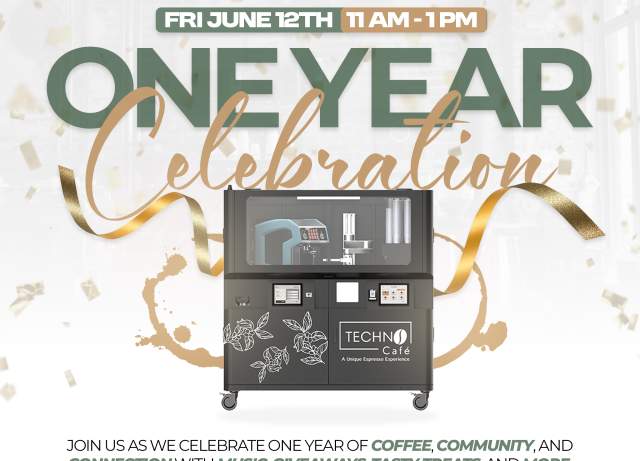 One-Year Celebration of Coffee and Community
