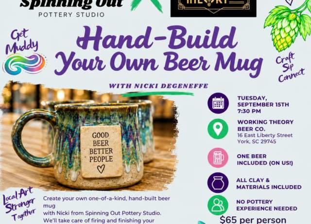 🍺 HAND-BUILD YOUR OWN BEER MUG with Nicki Degeneffe