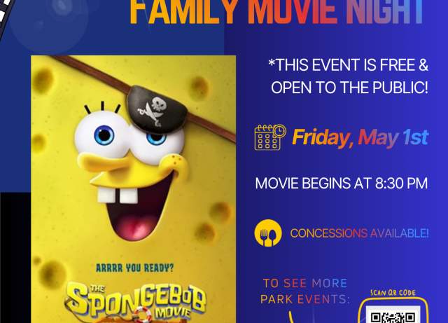 Ebenezer Park Family Movie Night - The SpongeBob Movie