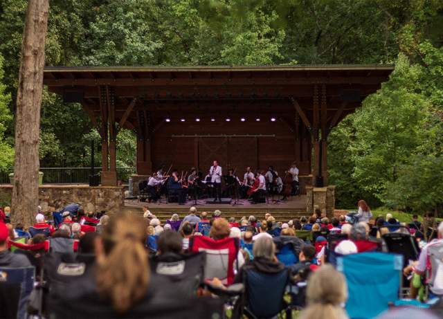 Charlotte Symphony Orchestra at the Anne Springs Close Greenway