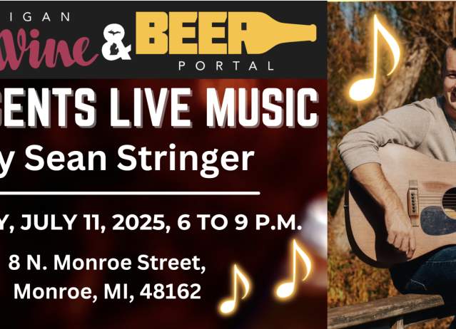 Sean Stringer LIVE Acoustic Singer/Songwriter at the Michigan Wine and Beer Portal