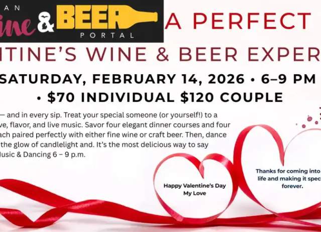 A Perfect Pair: A Valentine’s Wine & Beer Experience