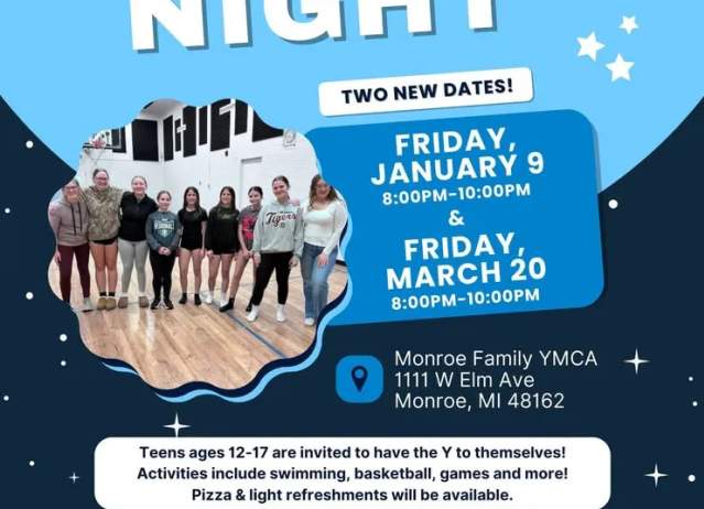 Monroe Family YMCA Teen Night