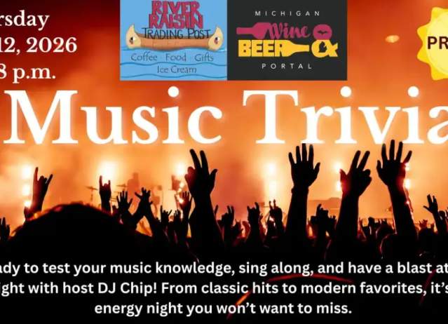 MUSIC TRIVIA NIGHT – TURN IT UP!