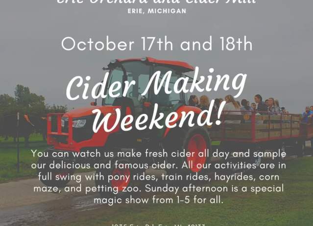 Cider Making Weekend!