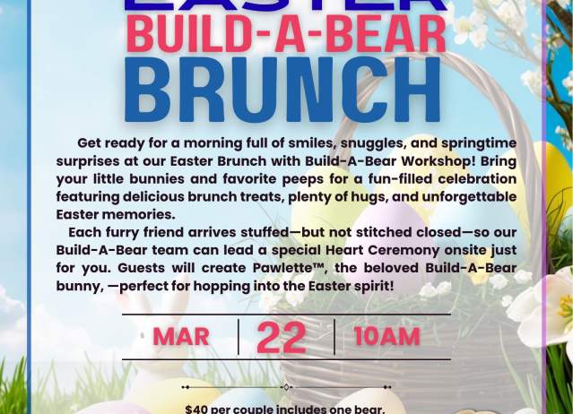 Easter Build-A-Bear Brunch