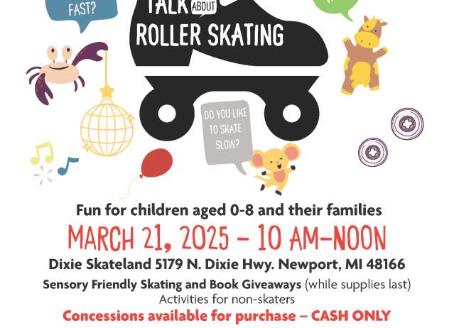 Let's Talk About Roller Skating- Sensory Friendly Skate Party