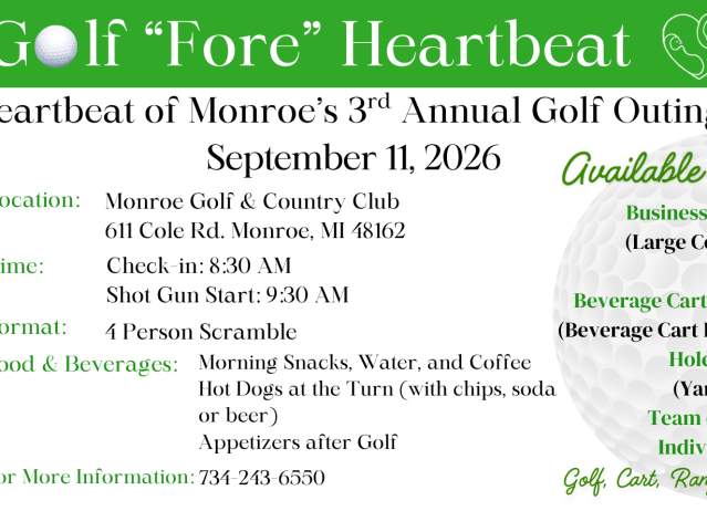Golf "Fore" Heartbeat of Monroe