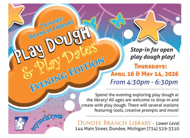 Play Dough & Play Dates Evening Edition