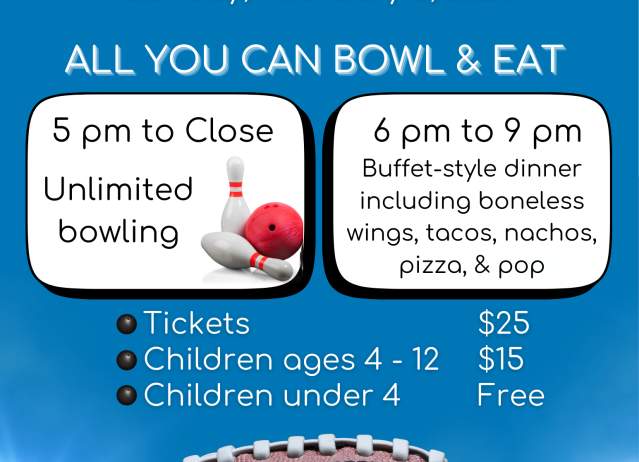 NFL Championship Party - All You Can Bowl & Eat