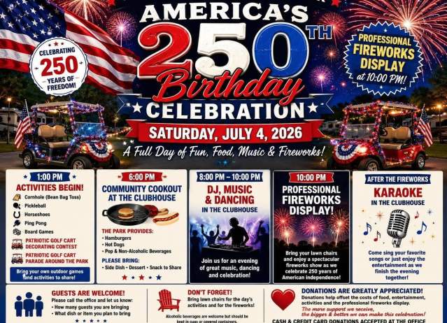 America's 250th Birthday Bash