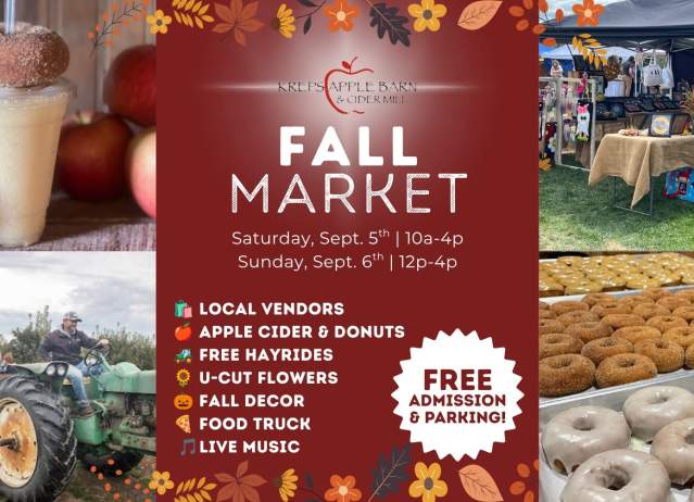 Kreps Apple Barn Fall Market