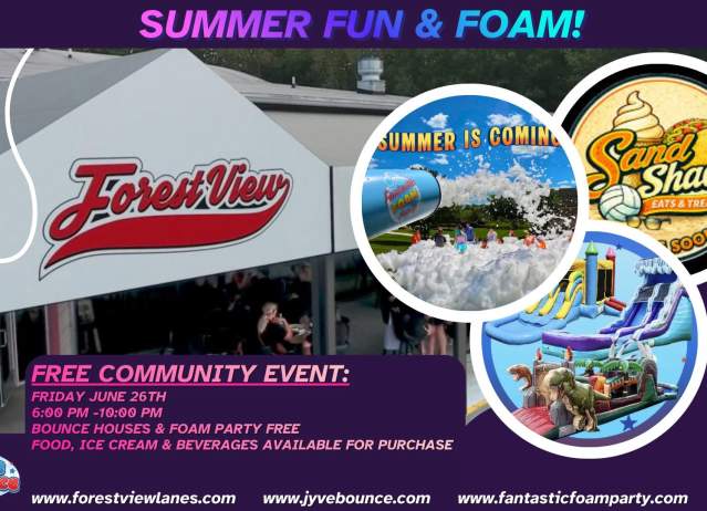 Summer Fun & Foam!
