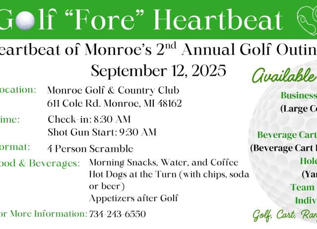 2nd Annual Golf "Fore" Heartbeat 2025