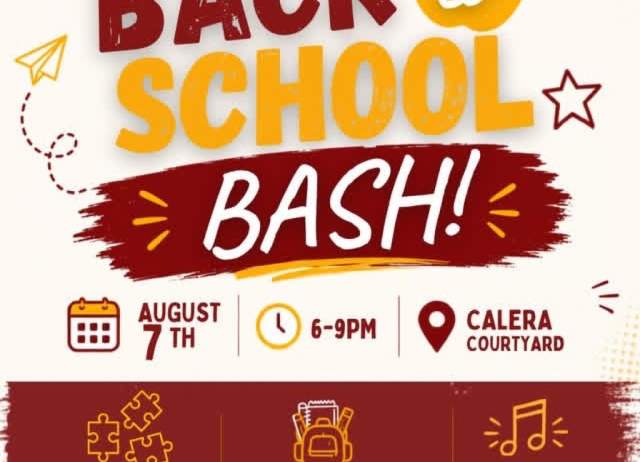 First Friday: Back to School Bash!