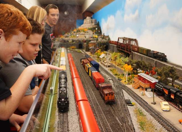 Model of a train sales