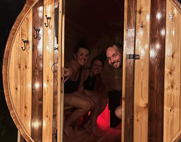 View in Heat Haven sauna