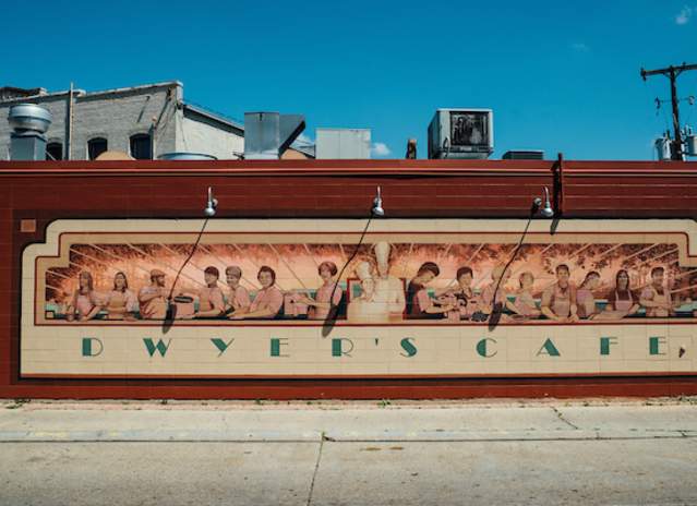Dwyer's Cafe Mural