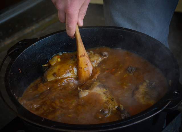 Stirring Gumbo