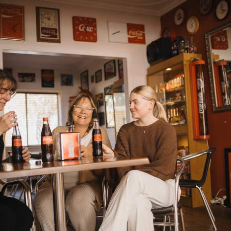 Group of girls at Toodyay Bakery