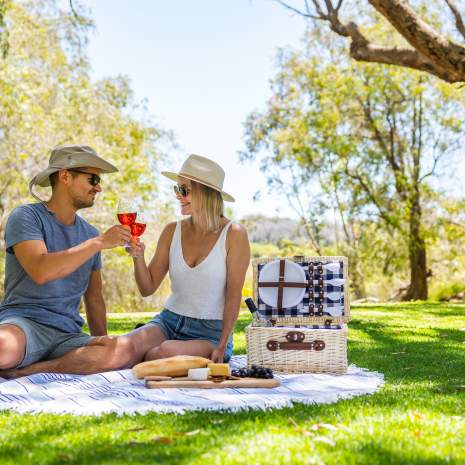 Couple picnicing at Yanchep National Park, Sunset Coast
