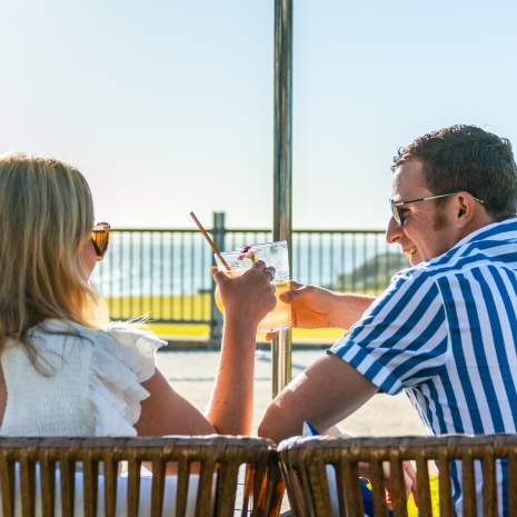 Drinks overlooking the beach Wanneroo